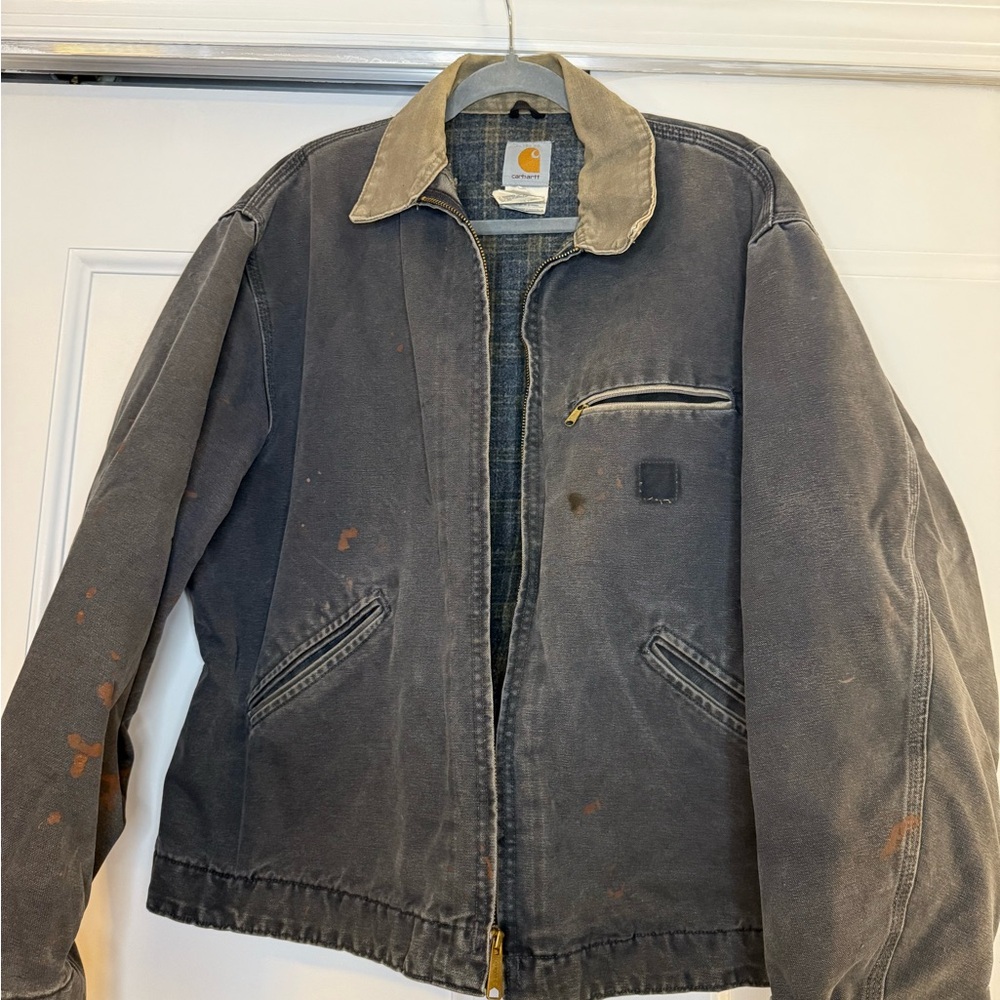Carhartt Men's Dark Gray Field Jacket